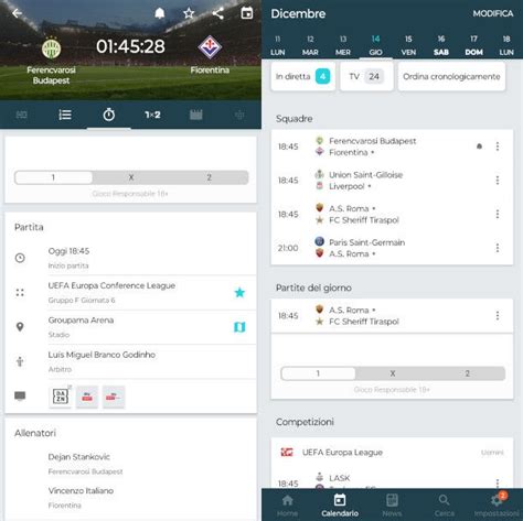 Calcolatrice per risultati sportivi