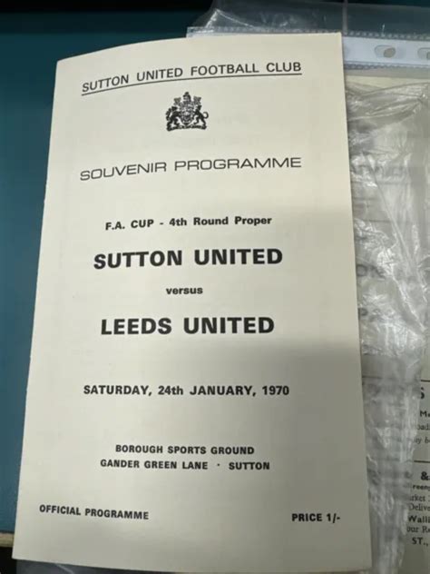 Percorso del Sutton United in FA Cup