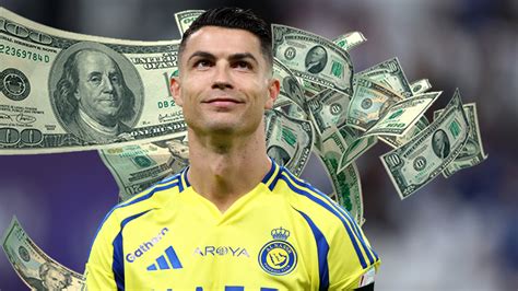 Infografica sui guadagni di Cristiano Ronaldo