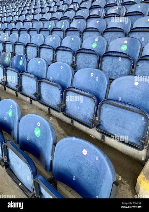 Schema di posti a sedere in uno stadio di calcio