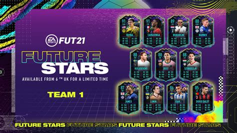 Illustrazione carte Future Stars FIFA 21