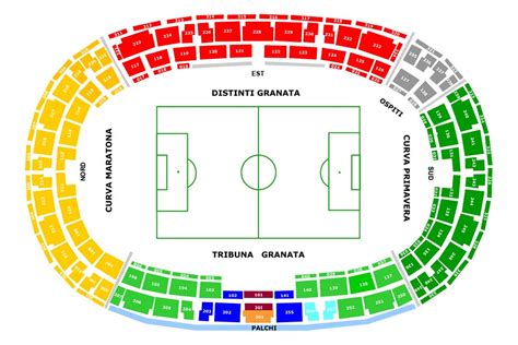 Mappa delle chiusure stradali e delle aree di parcheggio intorno allo Stadio Olimpico per il derby