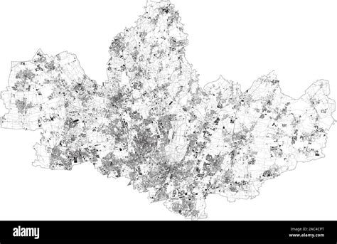 Mappa satellitare di Monza