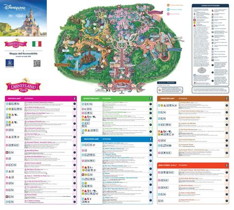 Mappa di Parigi con Disneyland