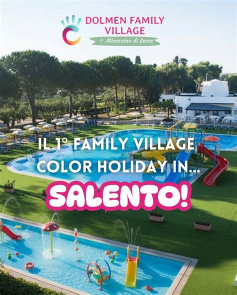 Vista aerea del Color Dolmen Family Village immerso nel paesaggio salentino