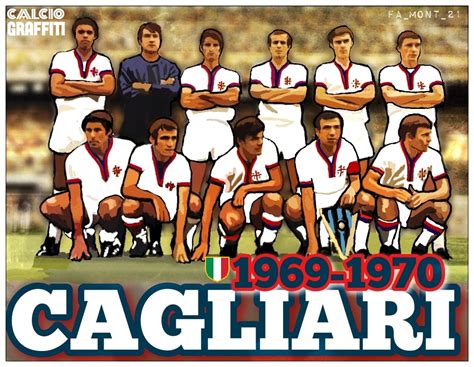 La formazione del Cagliari dello scudetto 1969-1970