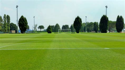 Fotografia storica del centro sportivo dell'Inter ad Appiano Gentile negli anni '60