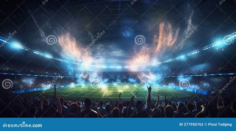 Stadio e tifosi di calcio