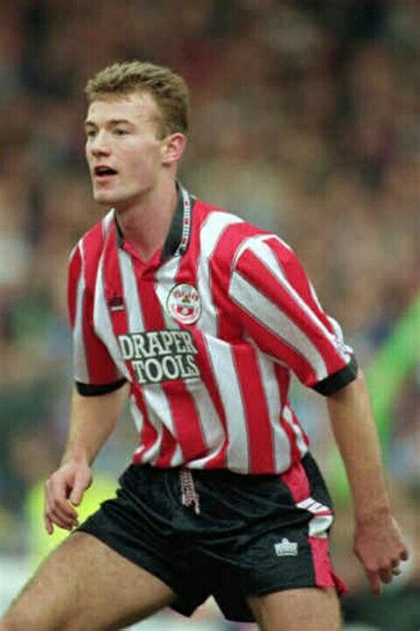 Alan Shearer giovane in maglia Southampton
