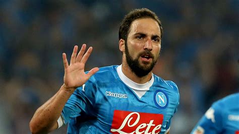 Gonzalo Higuain in maglia Napoli
