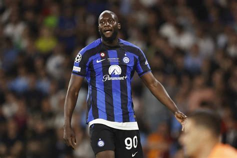 Romelu Lukaku con la maglia dell'Inter