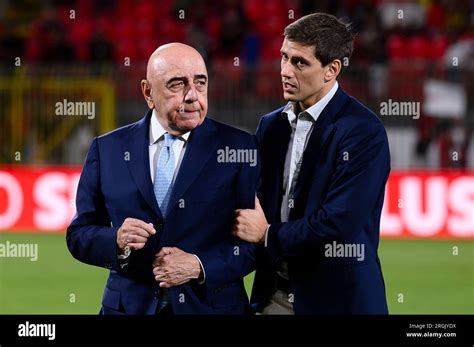 Adriano Galliani e Silvio Berlusconi