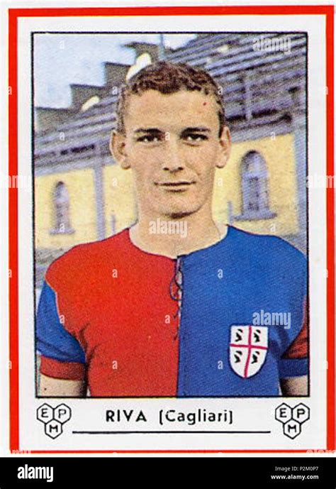 Foto di Gigi Riva in maglia Cagliari