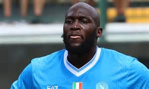 Romelu Lukaku in allenamento