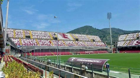 Stadio Arechi durante la partita Salernitana-Juventus