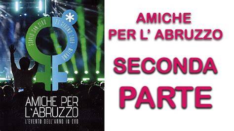 Locandina concerto Amiche per l'Abruzzo