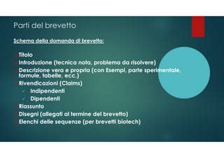 Schema dei brevetti e del loro impatto nella ricerca