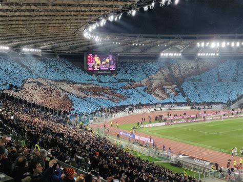 Coreografia Curva Nord Lazio