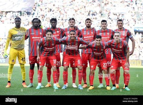 Giocatori della Cremonese in azione