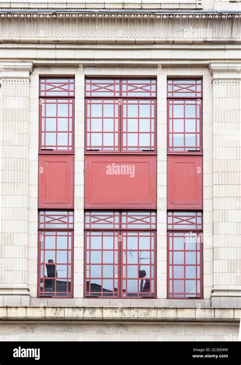 Dettaglio delle facciate Art Deco delle ex tribune