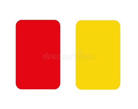 Cartellino giallo e rosso