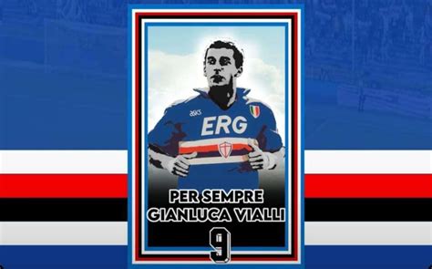 Adesivo Sampdoria su una porta