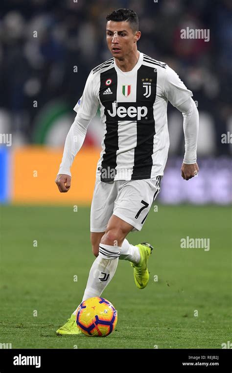 Cristiano Ronaldo in azione durante una partita