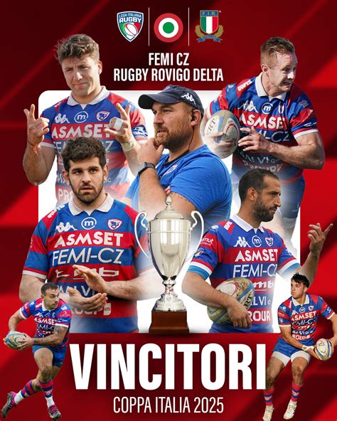 Squadra di rugby FEMI-CZ Rugby Rovigo Delta in azione