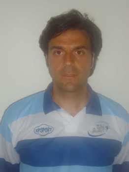 Rossano Faccioli mentre analizza dati di rugby