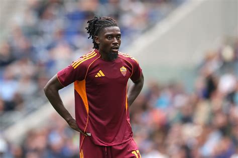 Manu Koné in maglia Roma