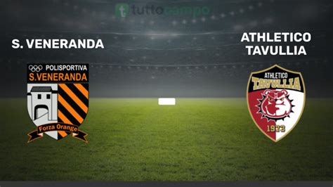 Tabella con i risultati della partita Santa Veneranda - Athletico Tavullia