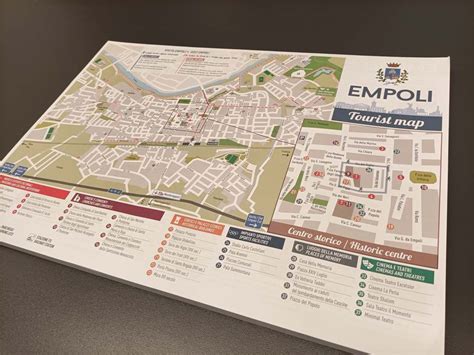 Mappa storica di Empoli con evidenziata Via del Gelsomino