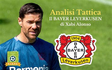 Grafica con i moduli di gioco del Bayer Leverkusen