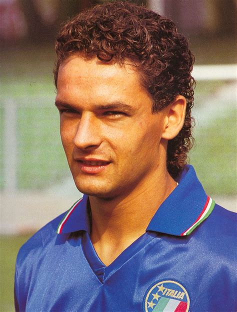 Roberto Baggio da giovane con il Vicenza