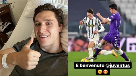 Federico Chiesa in azione con la maglia della Fiorentina
