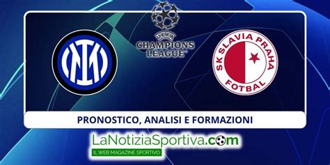 Statistiche del match Inter-Slavia Praga