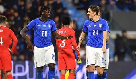 Nicolò Zaniolo e Moise Kean insieme