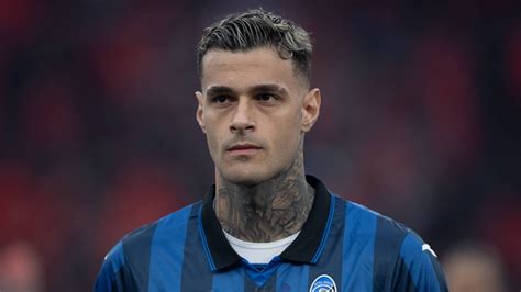 Gianluca Scamacca dell'Atalanta