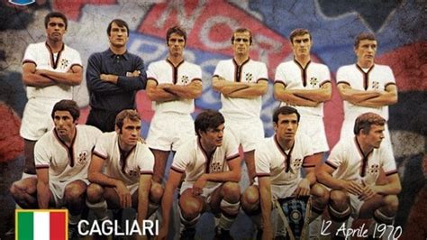Formazione tipo del Cagliari Scudetto 1970
