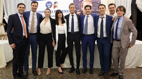 Nereo Sandri con altri associati AIA