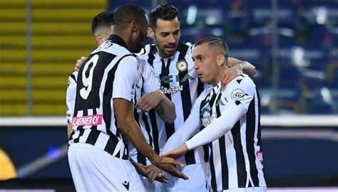 Ignacio Pussetto in azione con la maglia dell'Udinese
