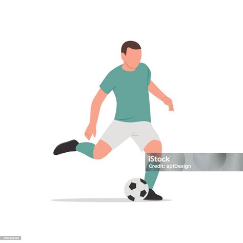 Un calciatore che dribbla un avversario