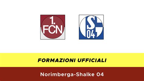 Statistiche partita Schalke 04 - Norimberga