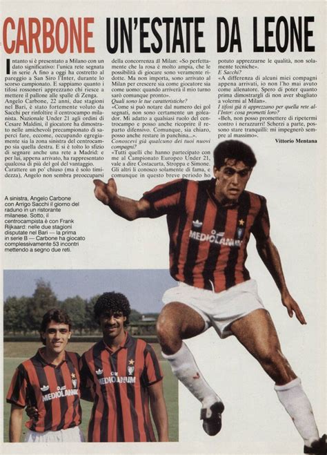 Angelo Carbone in maglia Milan