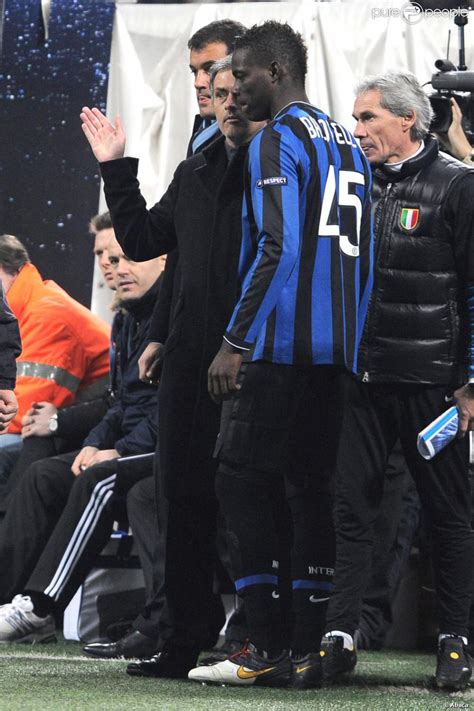 José Mourinho e Mario Balotelli insieme all'Inter