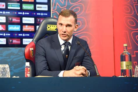 Andriy Shevchenko allenatore del Genoa