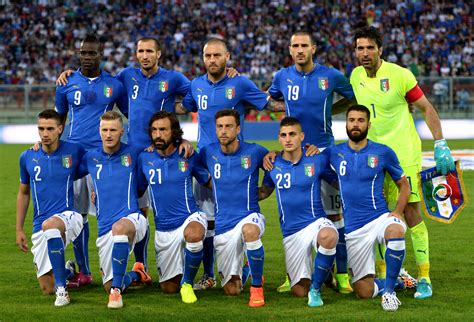 La nazionale italiana durante i Mondiali 2014
