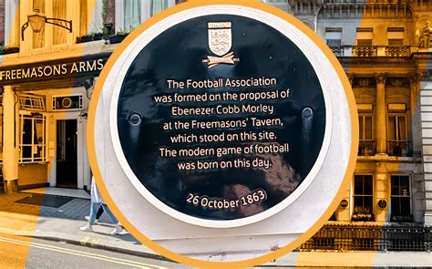 Freemasons' Tavern, Londra, luogo di nascita della Football Association
