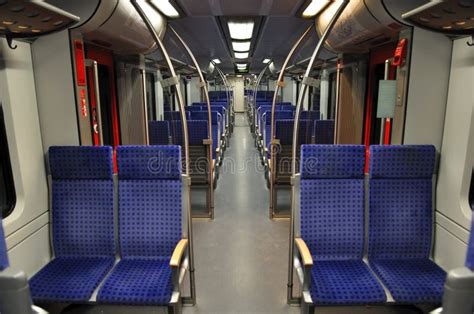Interno di un treno moderno