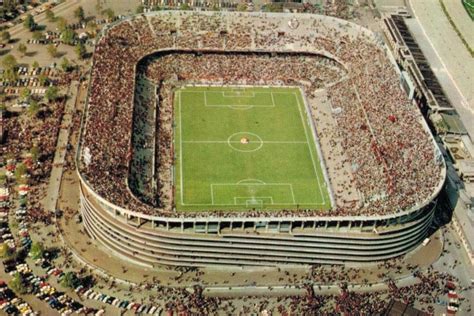 Stadio Maracanà di Belgrado negli anni '80
